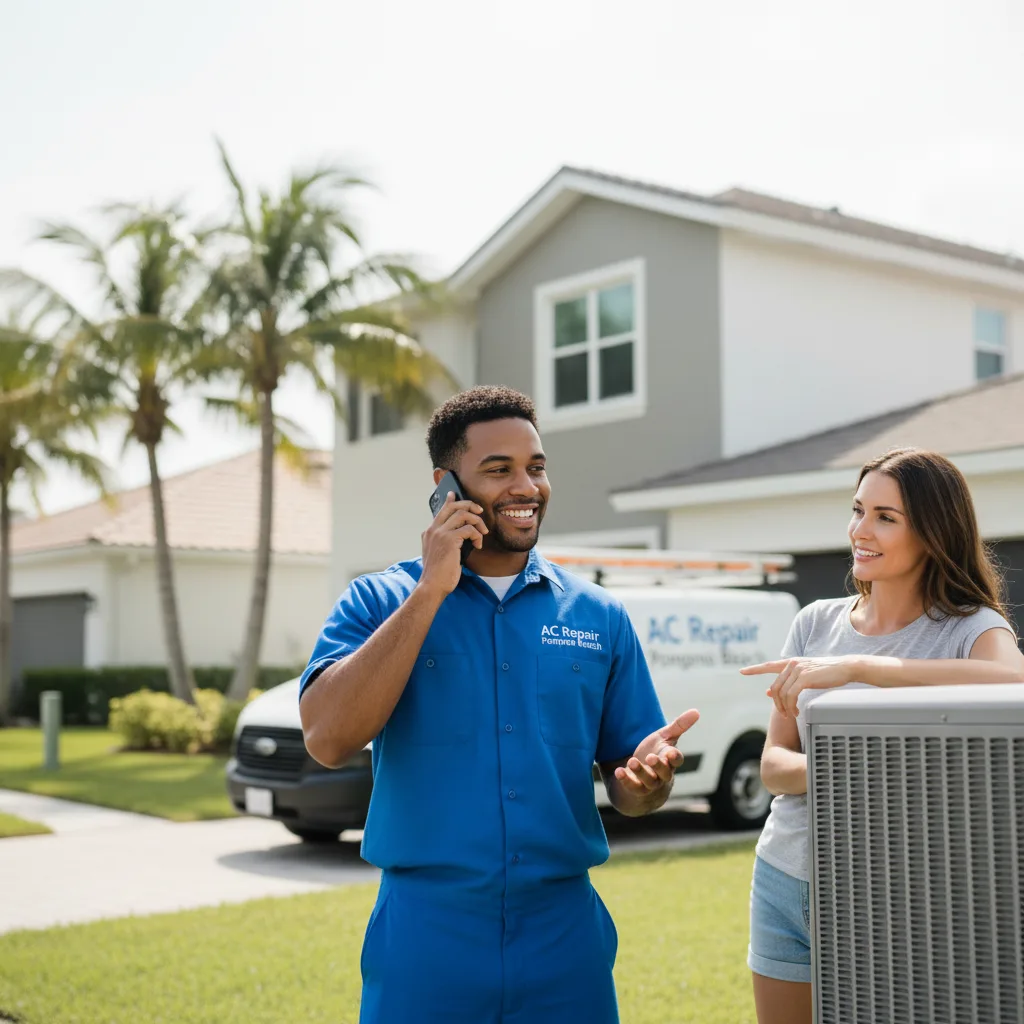 AC Repair Pompano Beach customer support in Coloma